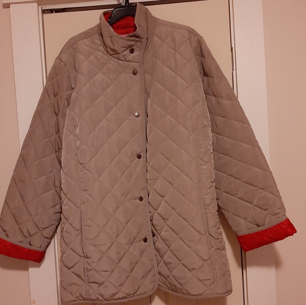 Lightweight quilted coat
